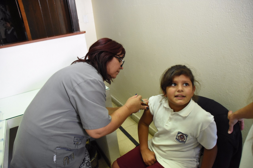 Villa María: Villa María alcanzó el 96,8% de cobertura en vacunación para los niños y niñas del ingreso escolar