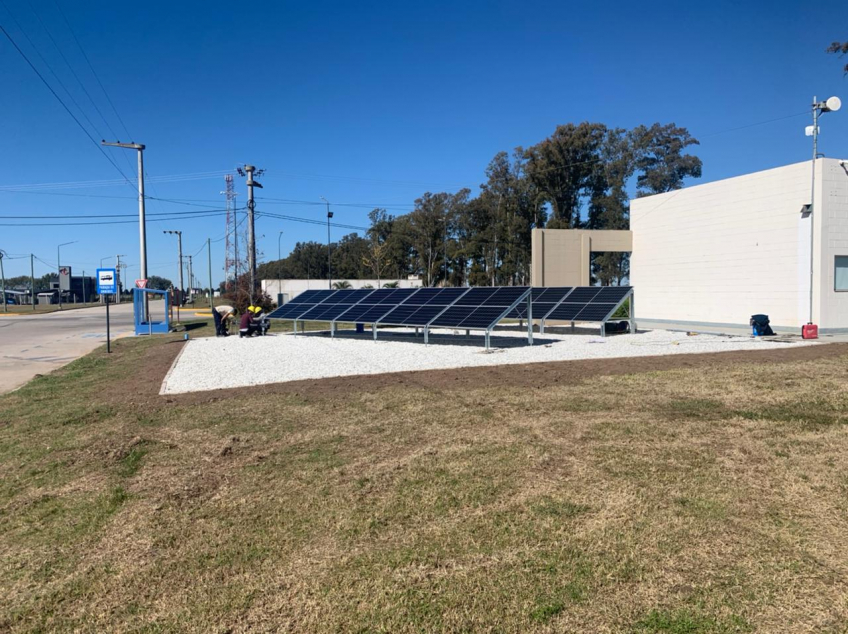 Villa María: El Parque Industrial incorpora paneles de energía solar fotovoltaica para abastecer al sector de administración