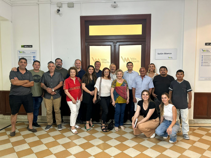 Villa María: El Municipio impulsa una agenda de actividades conjuntas con las Colectividades