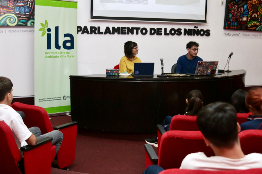 Villa María: La municipalidad brindó una capacitación a estudiantes del Instituto San Antonio