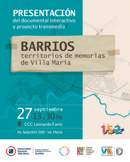 Villa María: La memoria de los barrios, música y circo para festejar el cumpleaños de Villa María