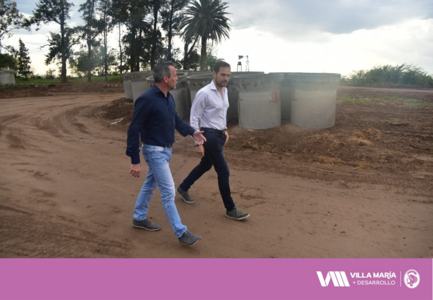 Villa María: La nueva traza de bulevar España ya cuenta con carpeta de hormigón desde el campus de la UNVM hasta la altura de barrio Ramón Carrillo   