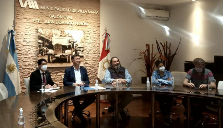 Villa María: Rosso encabezó la firma de un convenio de hermanamiento junto al municipio de Chirilagua, localidad de la República de El Salvador