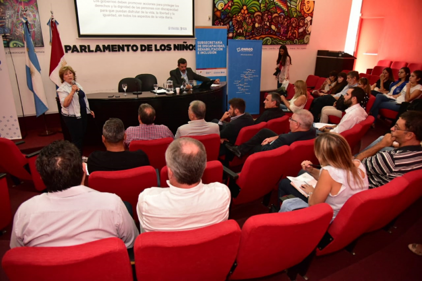 Villa María: Asesoran a municipios para obtener financiación de la Ley de Cheques para proyectos del área de discapacidad
