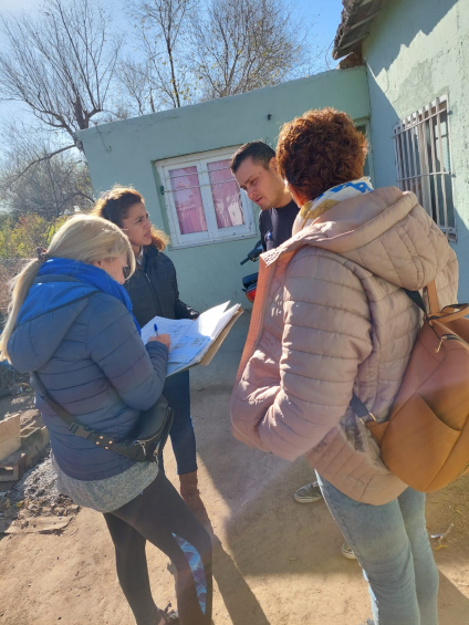 Villa María: El Registro Civil concretó la entrega de renovaciones de DNI en barrio La Calera