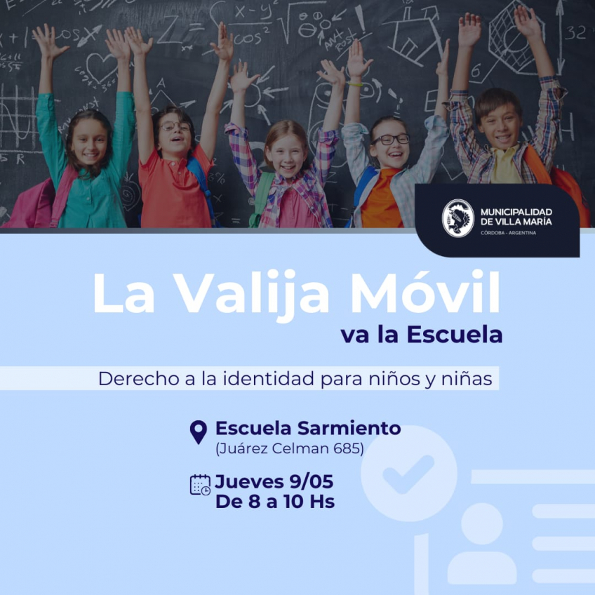 Villa María: Valija Móvil: El Registro Civil llega al barrio La Calera