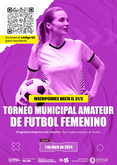 Villa María: Mujeres a la cancha: Comienza el torneo Municipal de Futbol Femenino