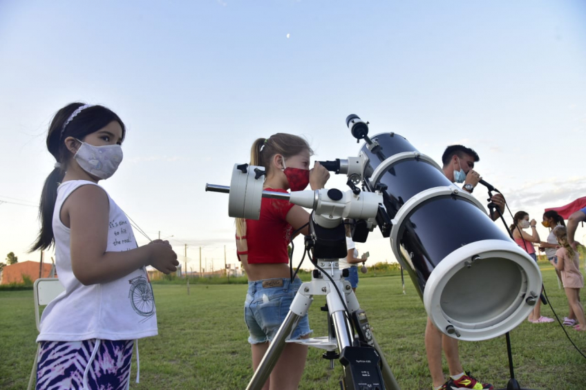 Villa María: 35 familias participaron del Campamento Astronómico en la Escuela Granja 