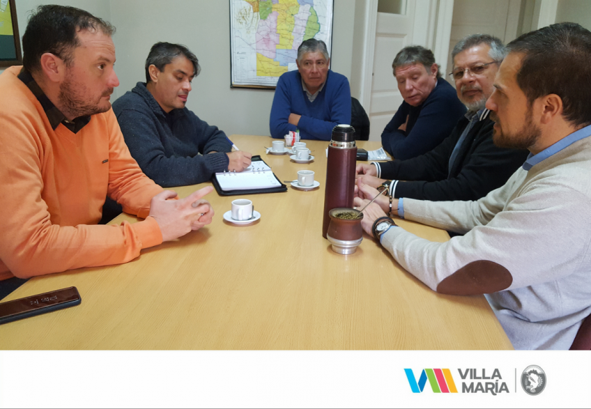 Villa María: El intendente se reunió con representantes de ATE para seguir monitoreando la situación de la Fábrica Militar