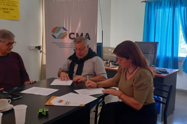 Villa María: El Consejo Municipal de Adicciones trabajará con la delegación local del Colegio de Psicólogos  para la coordinación de acciones conjuntas