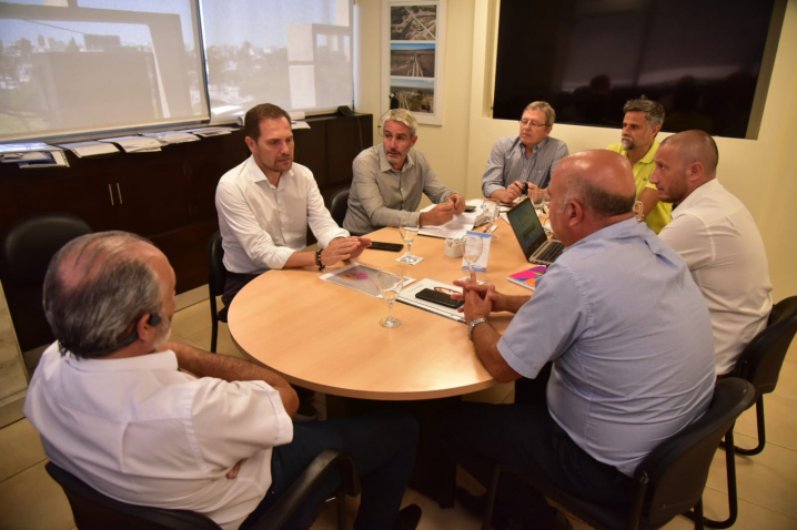 Villa María: Gill se reunió con el ministro provincial Fabián López, para avanzar en los proyectos hídricos que se ejecutan en la ciudad