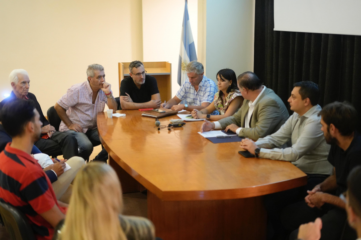 Villa María: Funcionarios se reunieron con representantes del Colegio Profesional de Ciencias Económicas