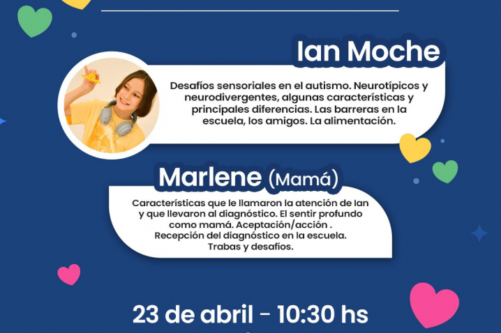 Villa María: Ian Moche en Villa María: El referente en autismo y neurodivergencia brindará una charla abierta