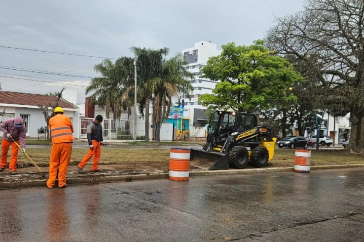 Villa María: Cuatro bulevares: Con trabajos preliminares, comenzó la obra que revitalizará las principales arterias de la ciudad